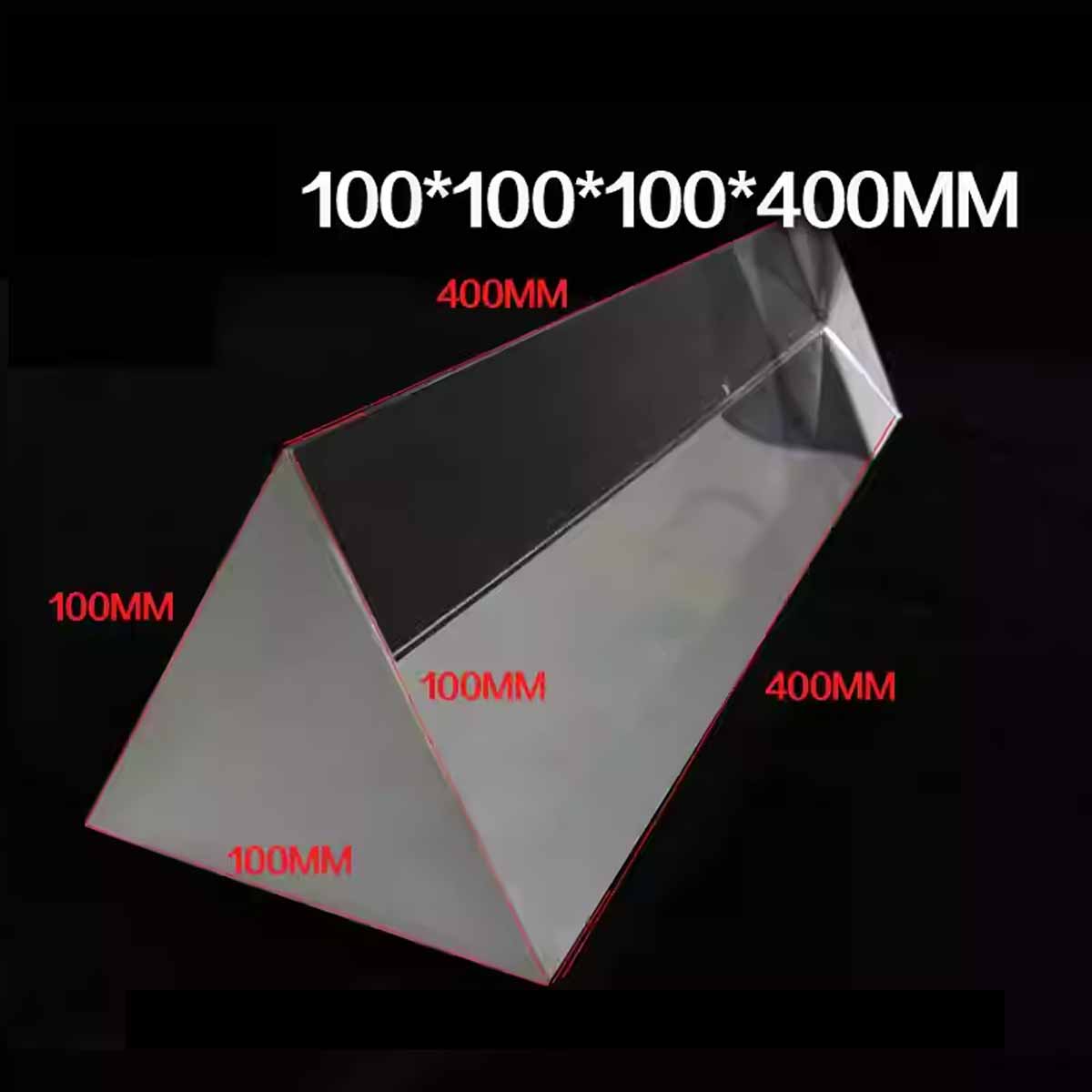 Lighting Effect In Photography - Super Large 100x100x400mm triangular Prism Photography