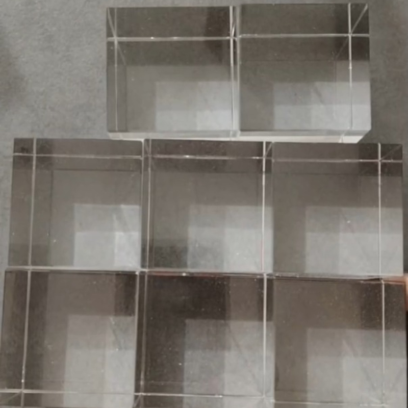 Lighting Effect In Photography - 2 Pcs K9 Glass Cube Prism
