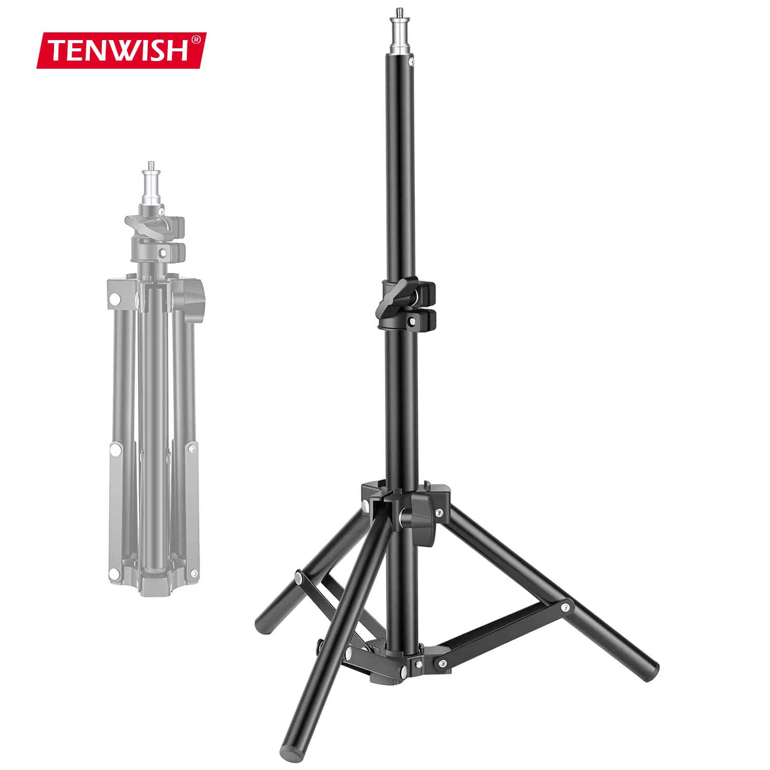Photography Lighting Background - Tenwish Flexible Photography Tripod Light Stand