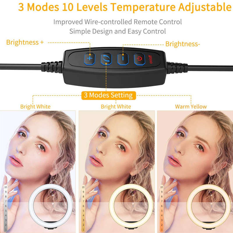 16/26/33cm Selfie Ring Light P - Photography Lighting Stick 评论和价格