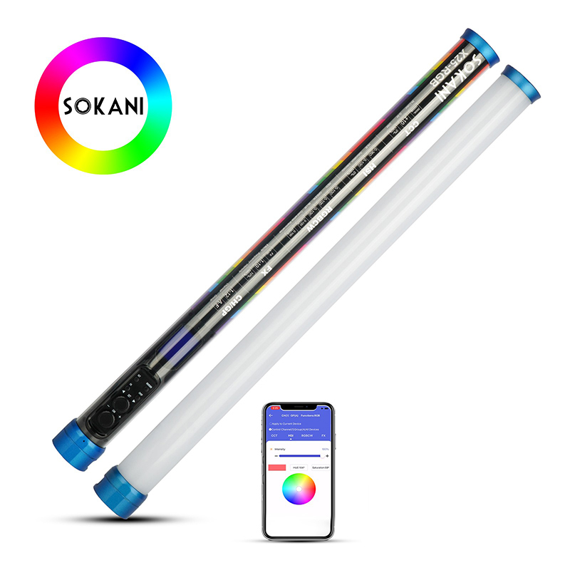 Sokani X25 RGB LED Video Light - Photography Lighting Stick 评论和价格
