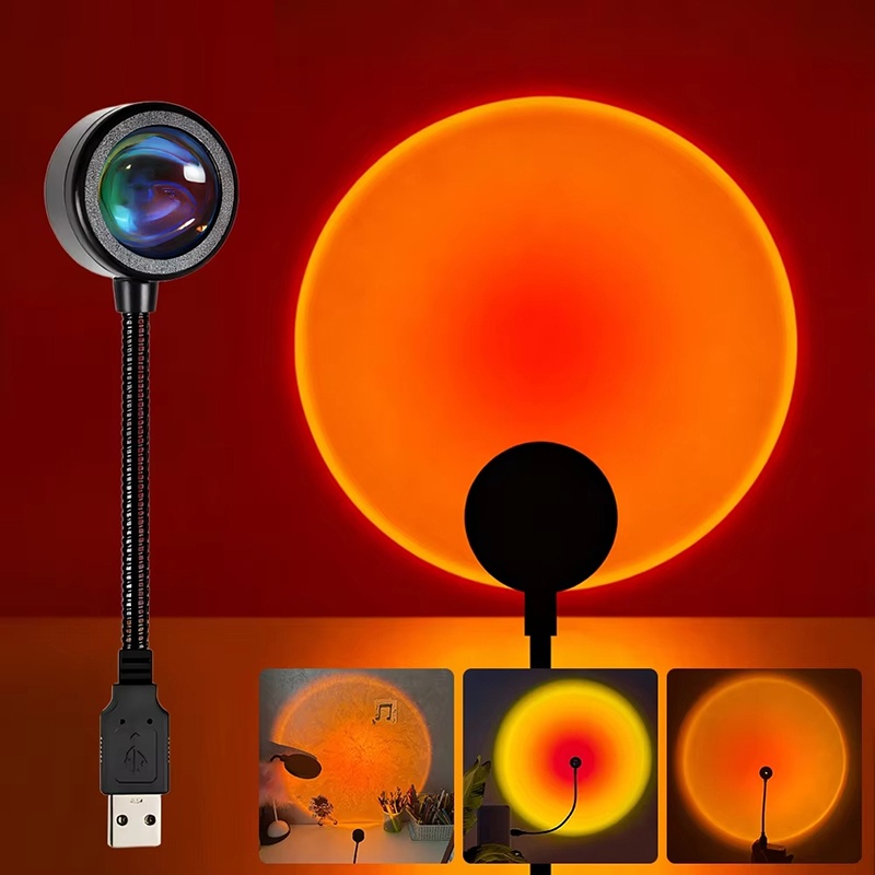 Colorful Gradient USB Sunset L - Photography Lighting Home 评论和价格