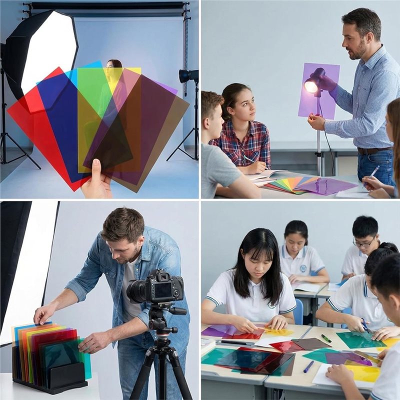 ABDJ-A4 PVC Sheets In 9 Colors - Photography Using Lighting 评论和价格