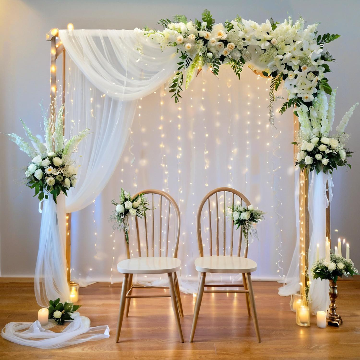 Tulle Backdrop Curtains, Optio - Photography Lighting Home 评论和价格