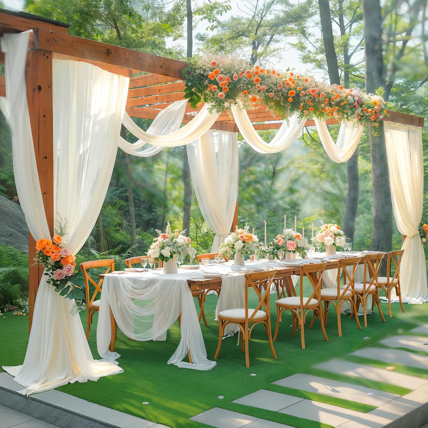 Tulle Backdrop Curtains, Optio - Photography Lighting Home 评论和价格