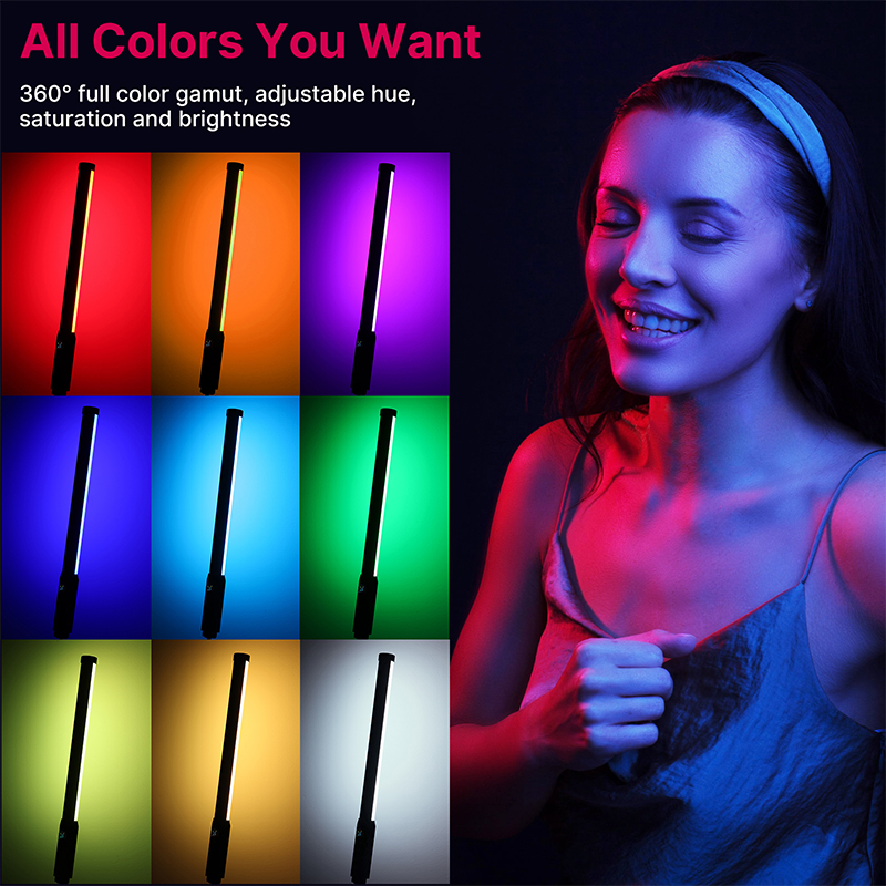 Ulanzi VL119 Handheld RGB Colo - Photography Lighting Stick 评论和价格