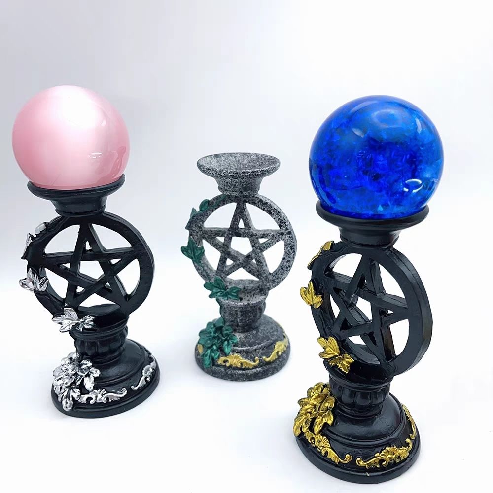 Pentagram Ornament Jade Base C - Photography Lighting Home 评论和价格