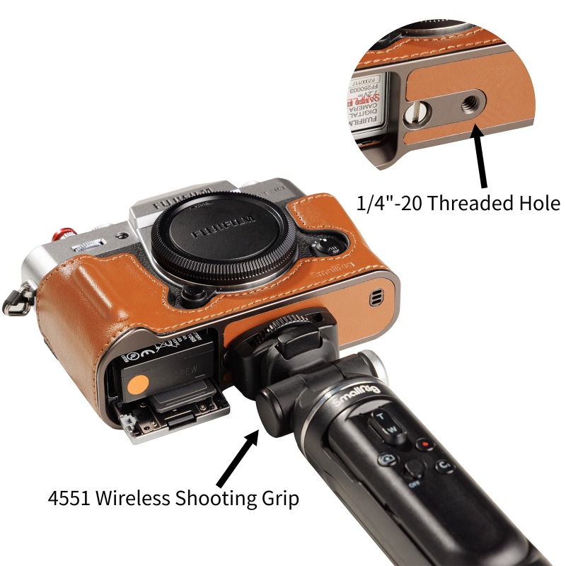 SmallRig Leather Half Case Kit - Fujifilm Camera X-T30 Ii 评论和价格