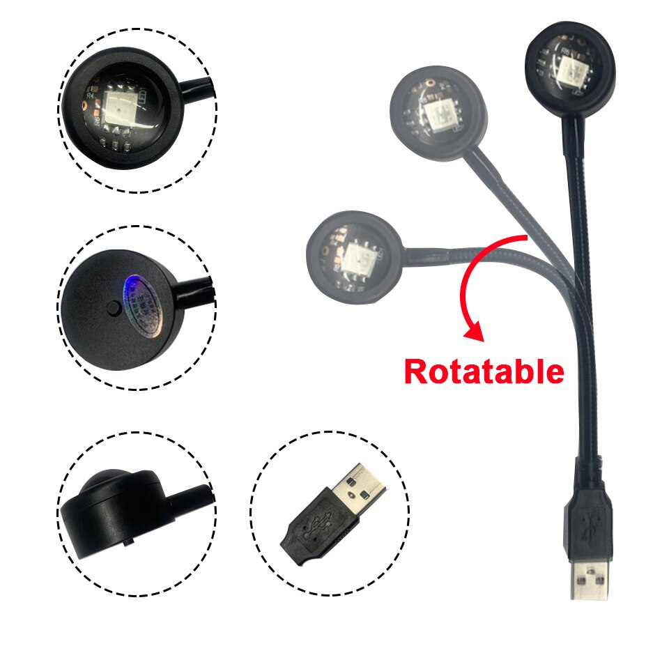 LED USB Sunset Lamp Projector  - Photography Lighting Home 评论和价格