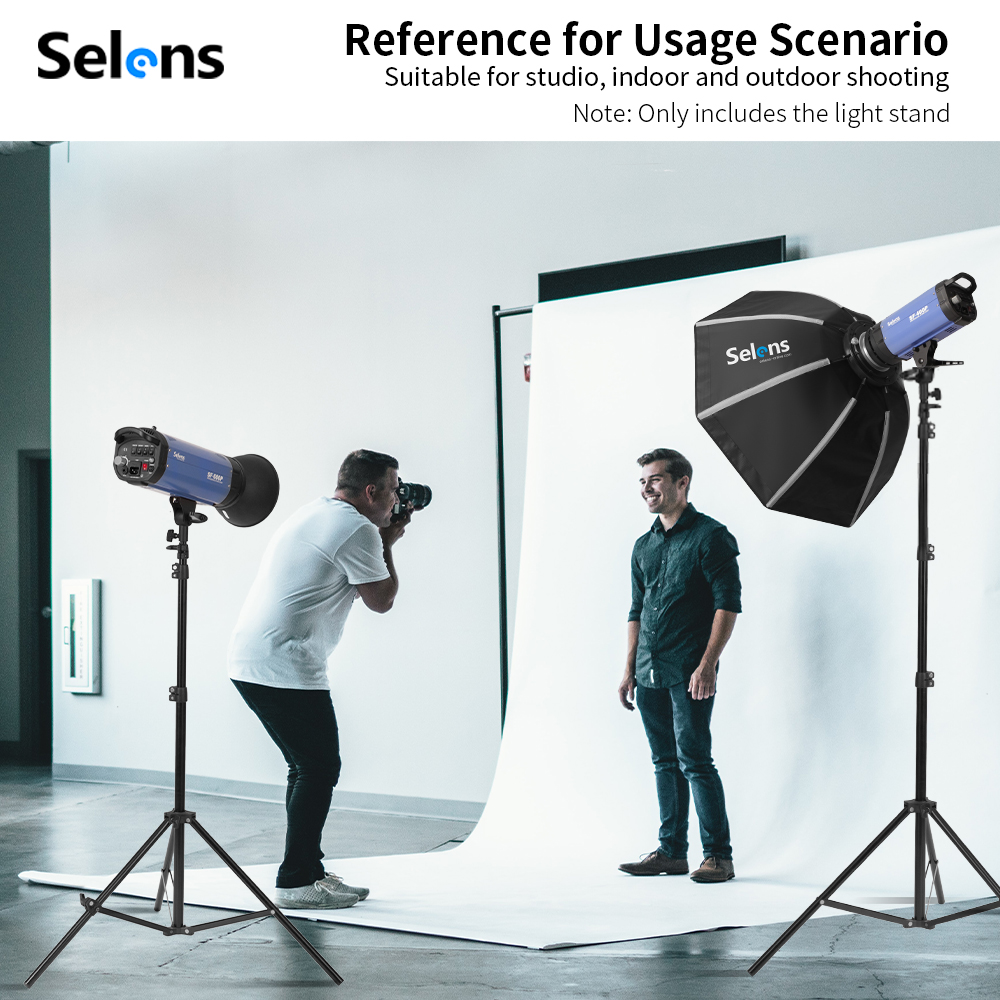 Selens 2.2~3.95m Air-Cushion L - Photography Lighting Flash 评论和价格