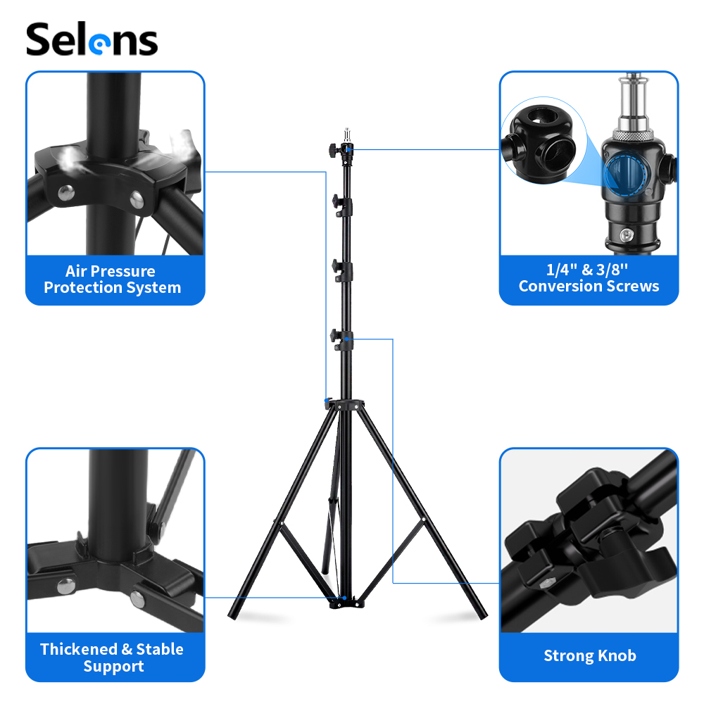 Selens 2.2~3.95m Air-Cushion L - Photography Lighting Flash 评论和价格