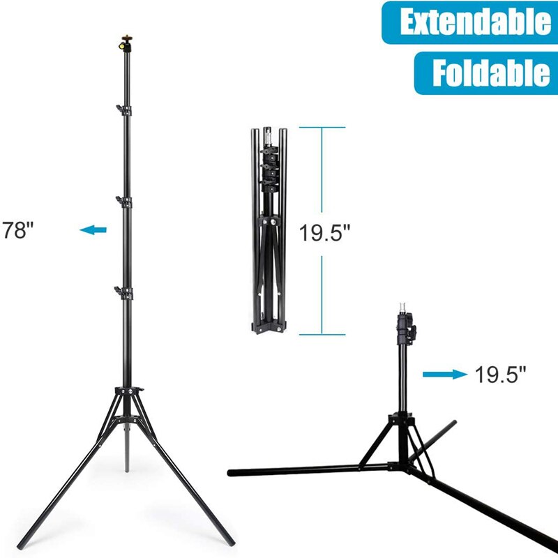 NAGNAHZ 78'' Photographic Ligh - Photography Lighting Flash 评论和价格