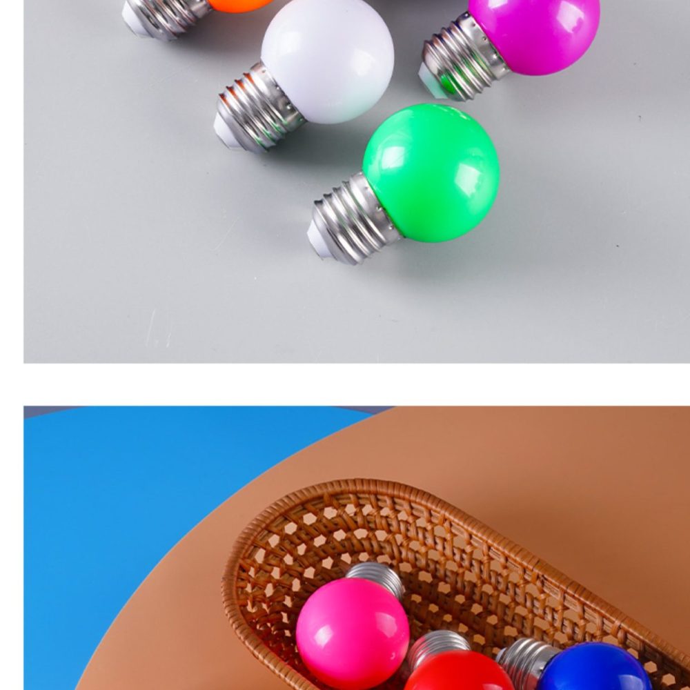 E27 Colored LED Bulb Energy Sa - Photography Lighting Home 评论和价格