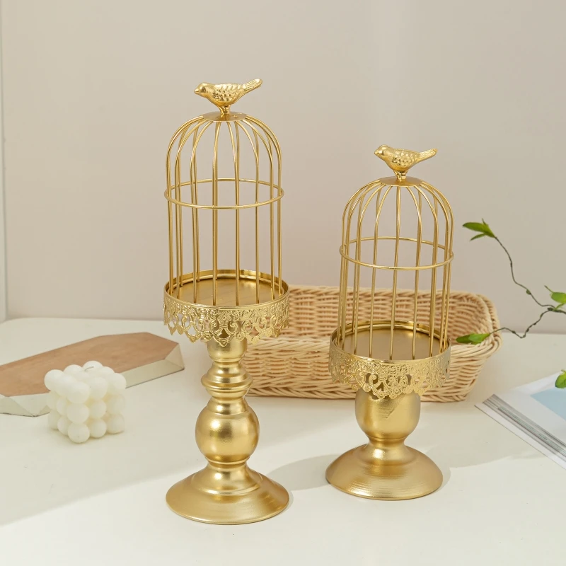 Vintage Birdcage Candle Holder - Vintage Photography Lighting 评论和价格