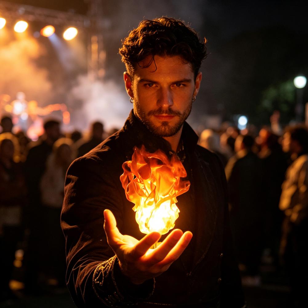 Glowing Flame Effect Toy Glowi - Lighting Effect In Photography 评论和价格