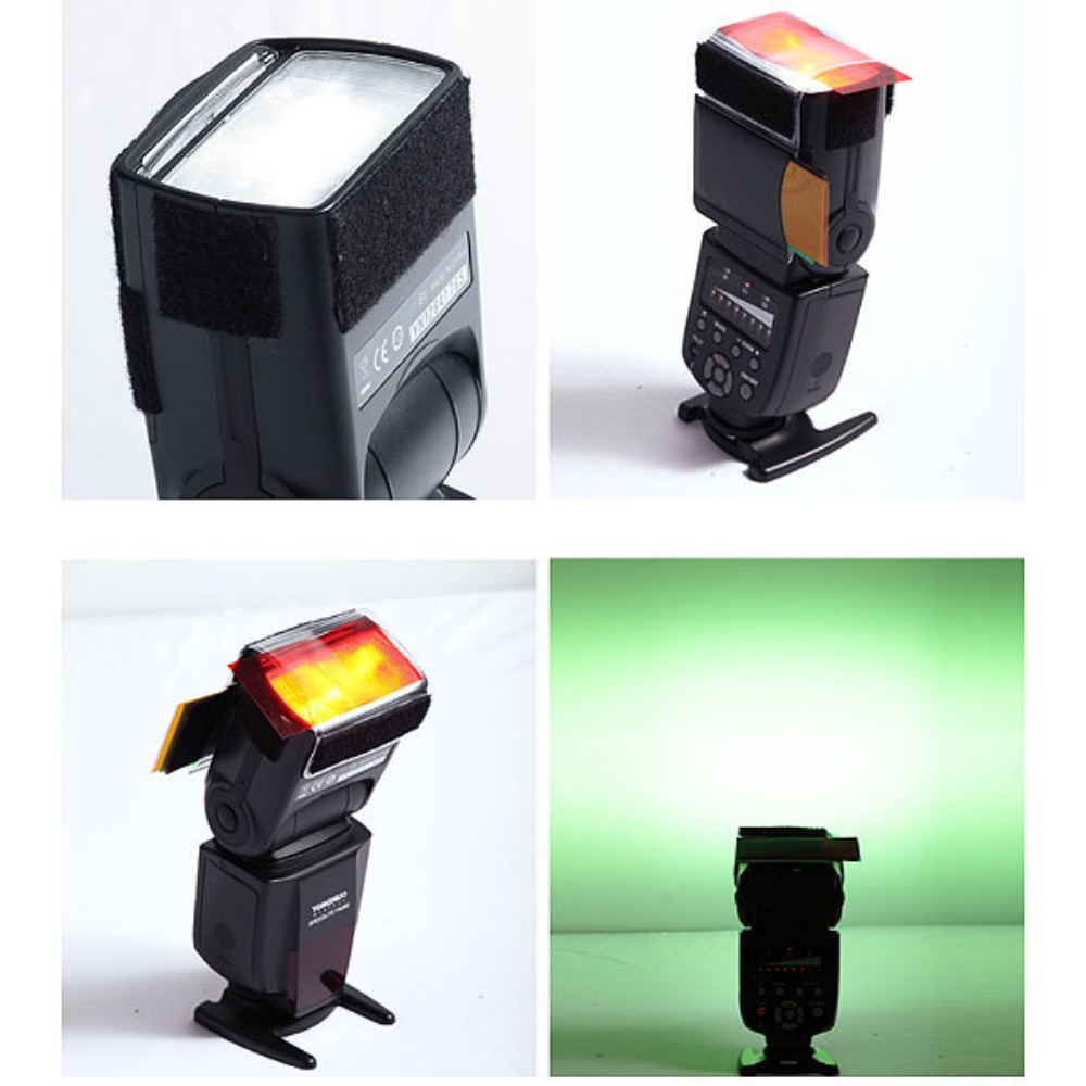 12 Colors Camera Flash Gels Li - Photography Lighting Flash 评论和价格