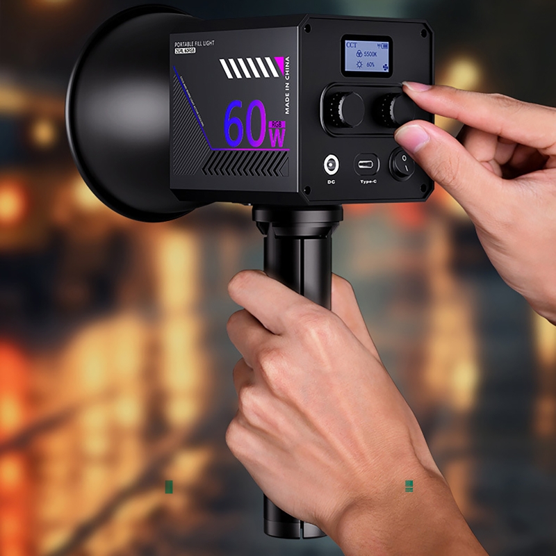 60W RGB Video Light Portable L - Photography Lighting Background 评论和价格
