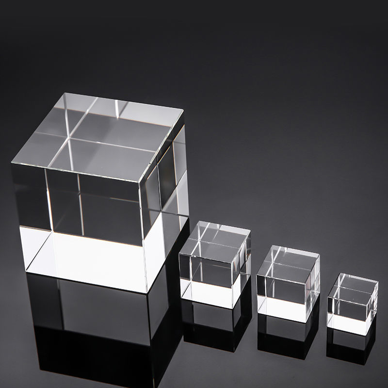 2 Pcs K9 Glass Cube Prism Righ - Lighting Effect In Photography 评论和价格