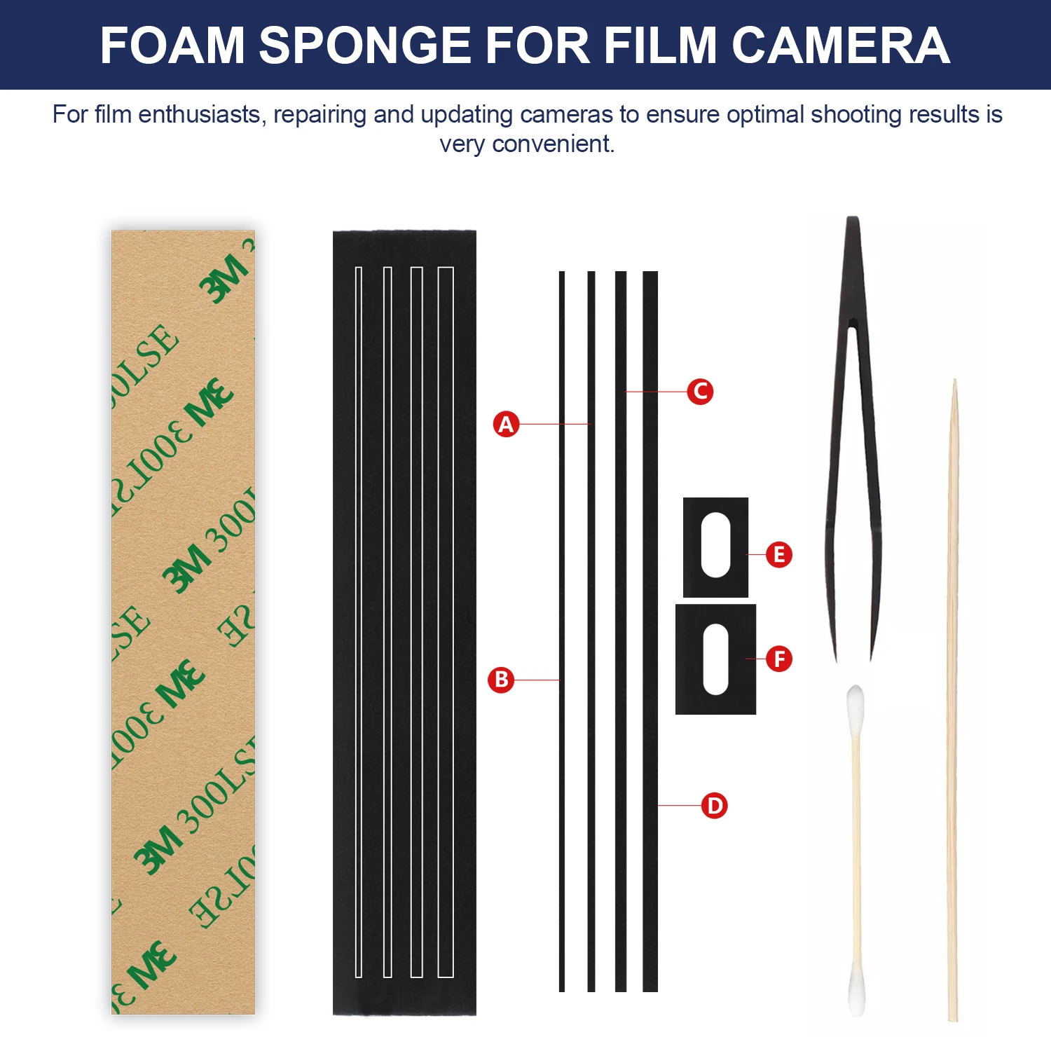 eTone Pre-cut Light Seal Foam  - Vintage Photography Lighting 评论和价格