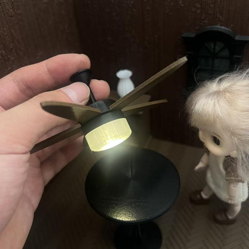 1/12 Mini Vintage Ceiling Fan  - Vintage Photography Lighting 评论和价格