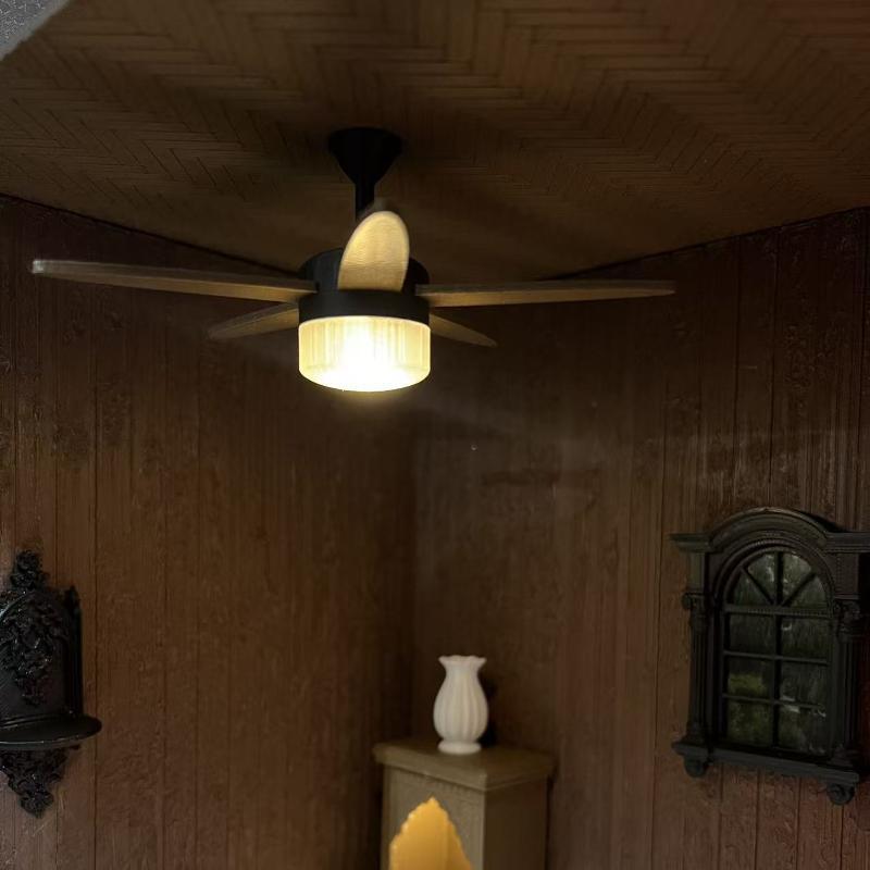 1/12 Mini Vintage Ceiling Fan  - Vintage Photography Lighting 评论和价格